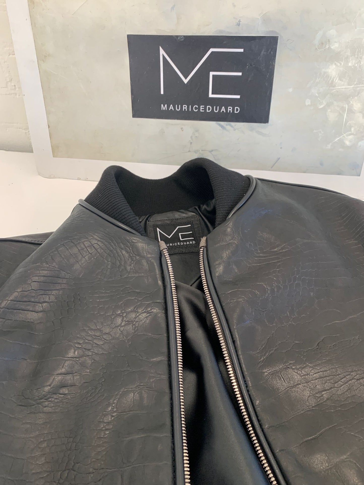 Black Teddy Varsity college Jacket