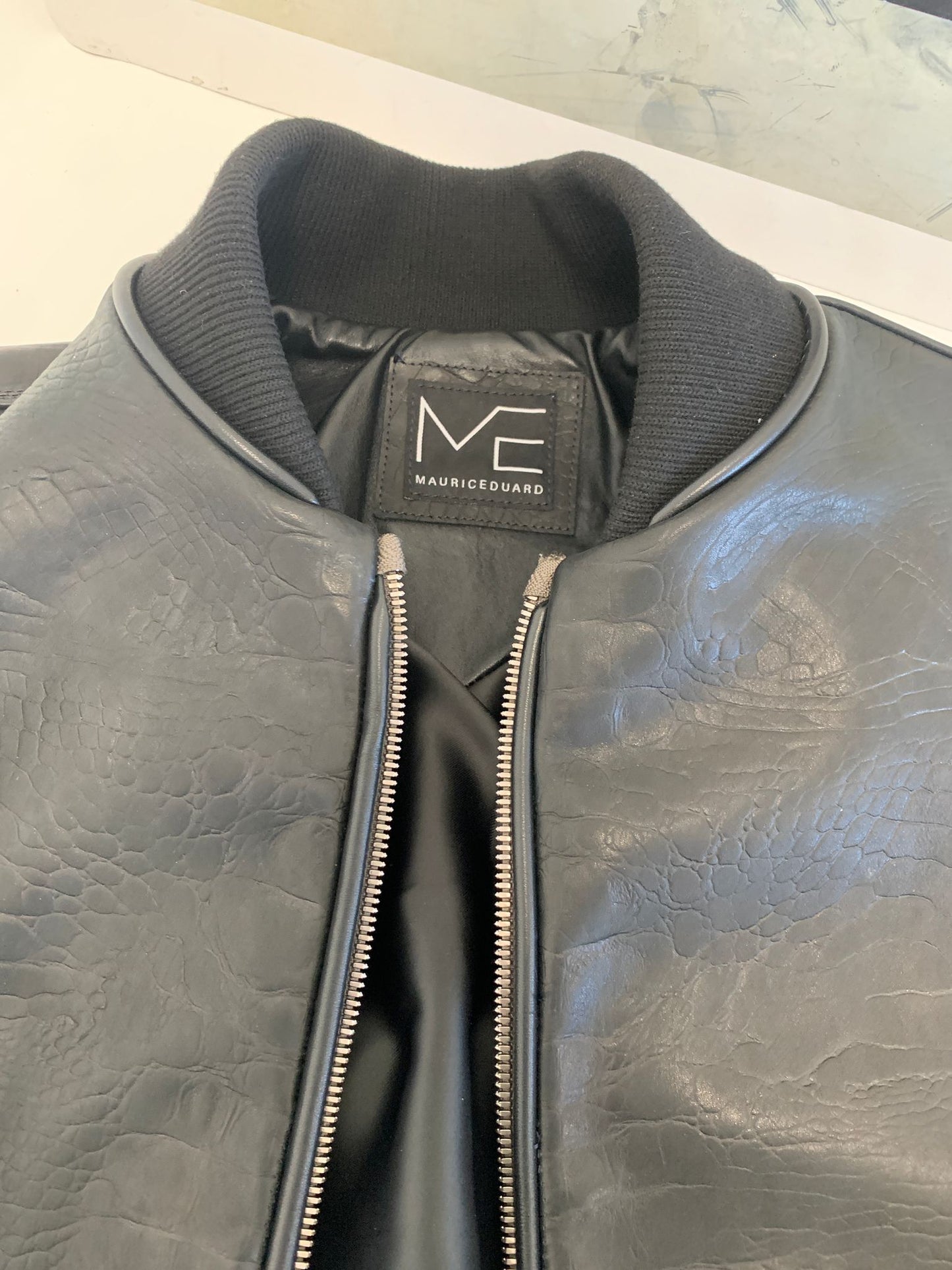 Black Teddy Varsity college Jacket